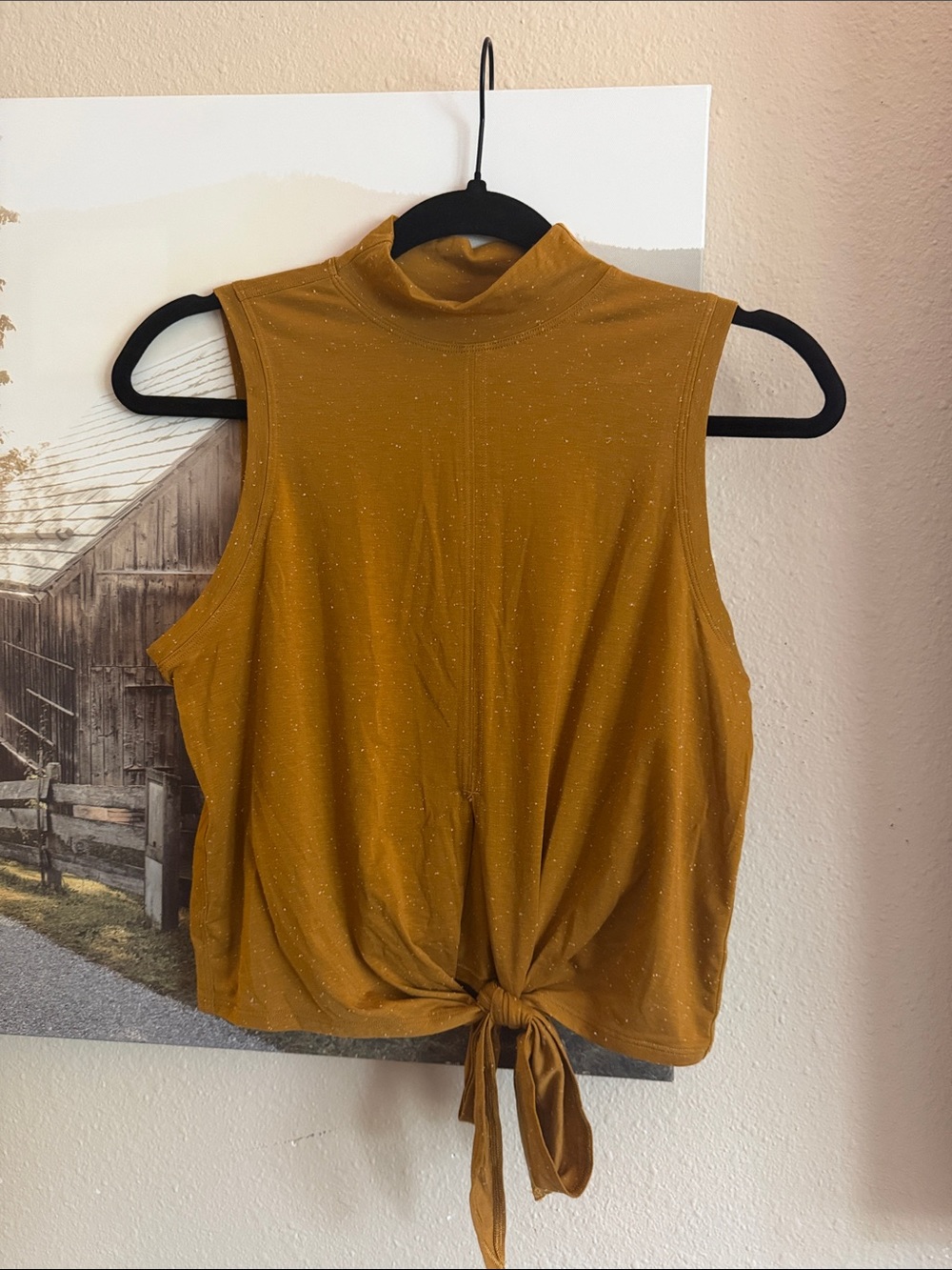 Lululemon Time to Restore Mock Neck Tank
